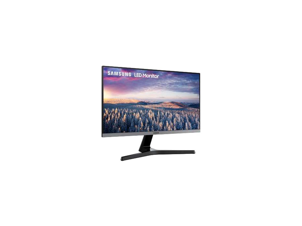 SAMSUNG S24R350 24" Full HD 1920 x 1080 5ms (GTG) 75Hz VGA HDMI AMD FreeSync Technology Bezel-Less Design LED Backlit IPS Gaming Monitor