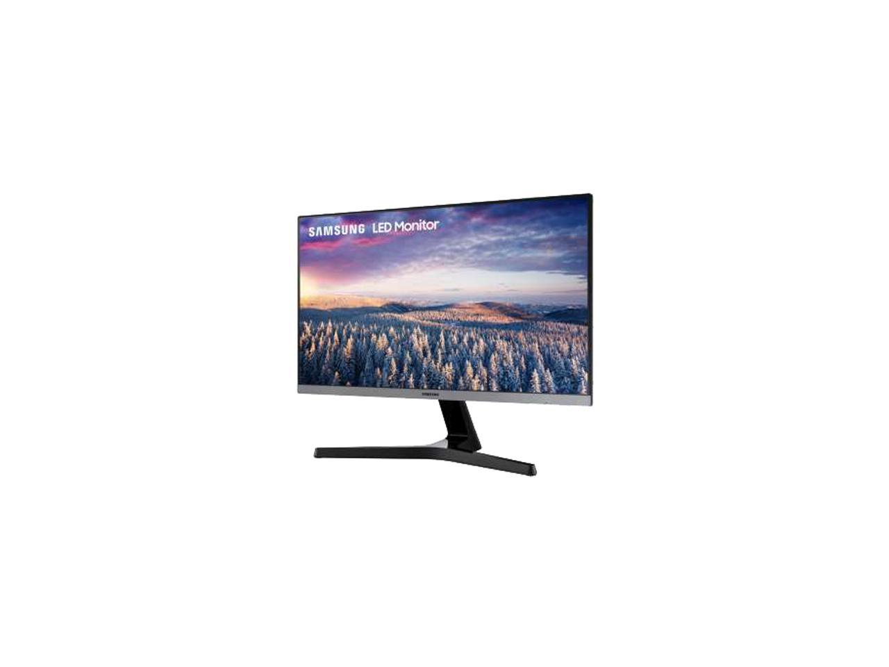 SAMSUNG S24R350 24" Full HD 1920 x 1080 5ms (GTG) 75Hz VGA HDMI AMD FreeSync Technology Bezel-Less Design LED Backlit IPS Gaming Monitor