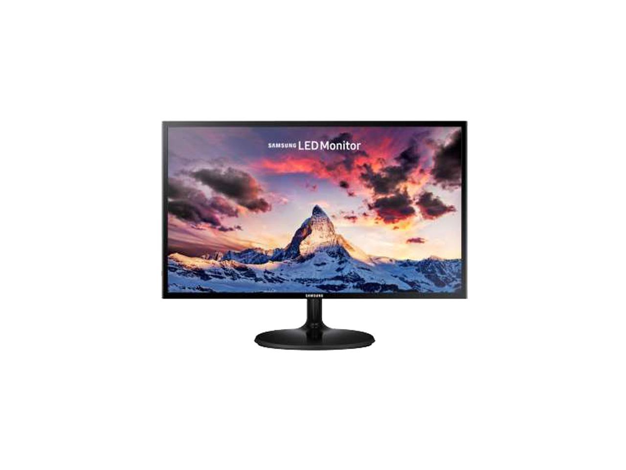 SAMSUNG S27F354 27" 1920 x 1080 Full HD 4ms (GTG) 60Hz VGA HDMI AMD FreeSync Super Slim Design LED Backlit LCD Monitor