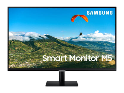 SAMSUNG M5 Series 27M50A 27" Full HD 1920 x 1080 60 Hz 2 x HDMI, USB Built-in Speakers Smart Monitor