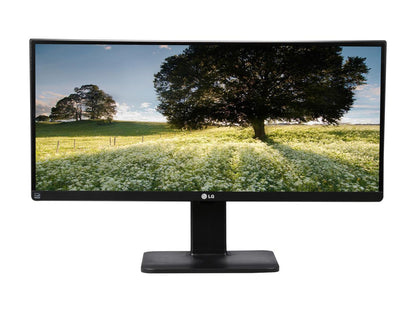 LG 29UB55-B 29" Ultra Wide HD 2560 x 1080 2 x HDMI, DVI-D, DisplayPort Flicker-Safe Split Screen LED Backlit IPS Monitor