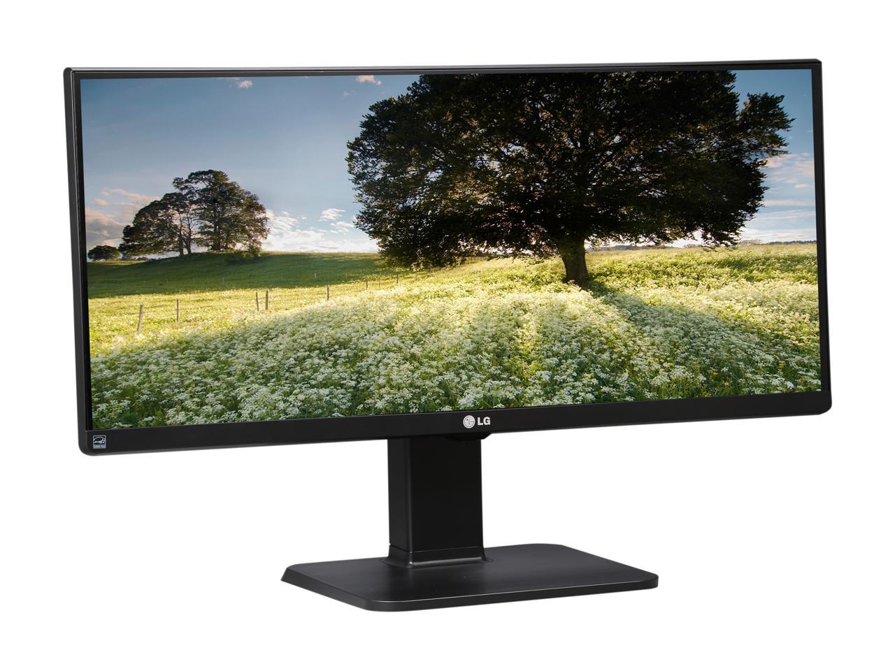 LG 29UB55-B 29" Ultra Wide HD 2560 x 1080 2 x HDMI, DVI-D, DisplayPort Flicker-Safe Split Screen LED Backlit IPS Monitor