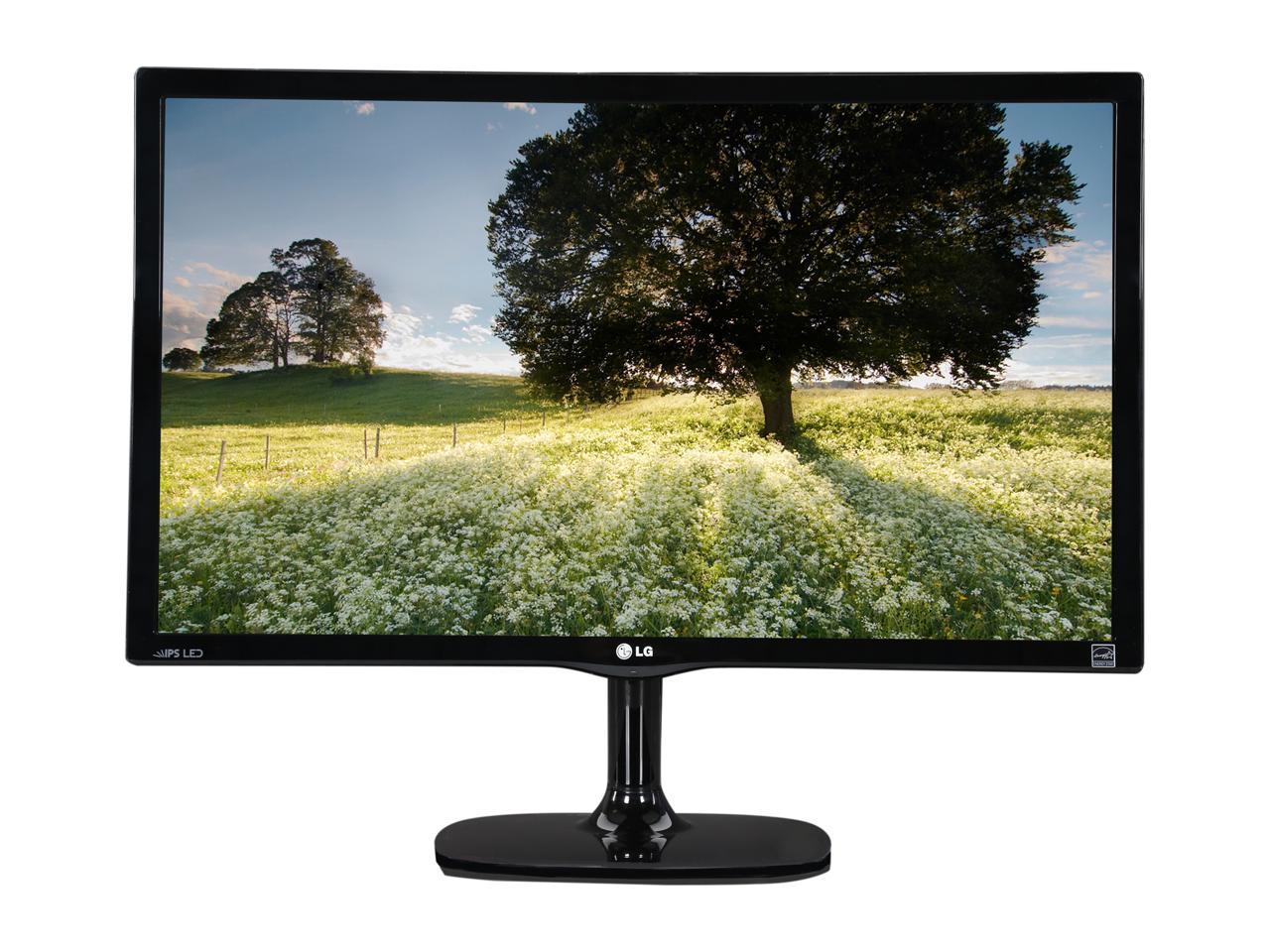 LG 23MP57HQ-P Black 23" Class IPS Multi-Tasking Monitor 1920 x 1080 5ms GTG, Flicker Safe Technology, Black Stabilizer, 178/178 Viewing Angle, Anti-Glare 3H Surface Treatment