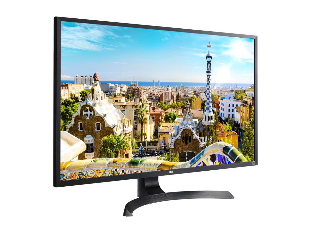 LG 32UD59-B 32" Ultra HD 3840 x 2160 4K 2xHDMI DisplayPort AMD FreeSync Flicker Safe Anti-Glare Backlit LED LCD Monitor
