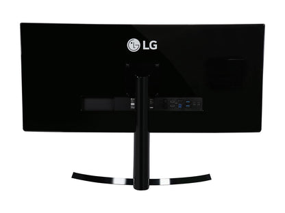 LG 34UM88-P 34" FreeSync IPS LED Monitor 3440 x 1440 WQHD 21:9 UltraWide 5ms On-Screen Control with 4-way Screen Split, Thunderbolt 2.0 and USB 3.0 Quick Charge HDMI DisplayPort