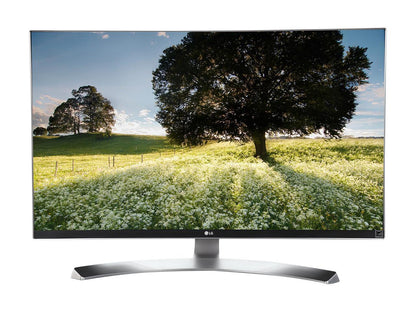 LG 27UD88-W 27" FreeSync IPS LED Monitor 4K UHD 3840 x 2160 16:9 Widescreen 5ms (GTG) On-Screen Control with Screen Split, Game Mode & Black Stabilizer USB 3.0 Quick Charge HDMI