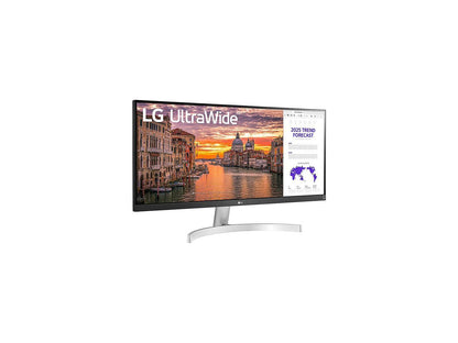 LG UltraWide 29WN600-W 29" WFHD 2560 x 1080 5 ms (GTG at Faster) 75 Hz HDMI, DisplayPort RADEON FreeSync Built-in Speakers Monitor