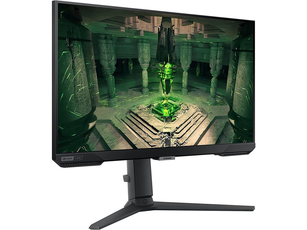 SAMSUNG Odyssey LS25BG402ENXGO G40B 25" FHD Gaming Monitor, IPS, 240Hz, 1ms, G-Sync Compatible, AMD FreeSync Premium, HDR10, Ultrawide Game View, DisplayPort, HDMI, Fully Adjustable Stand