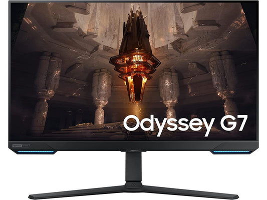 SAMSUNG Odyssey LS32BG702ENXGO 32â€? G70B 4K UHD IPS 144Hz 1ms with G-Sync height adjustable Gaming Monitor