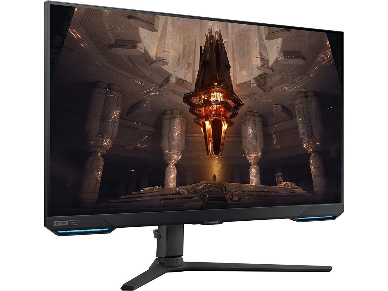 SAMSUNG Odyssey LS28BG702ENXGO G70B 28" UHD 4K IPS 144 Hz 1ms with G-Sync Gaming Monitor Built-in Speakers Gaming Monitor