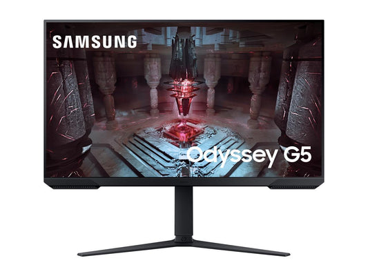 SAMSUNG Odyssey 27" QHD 165 Hz gaming monitor 1ms HDR10 FreeSync Premium 2560 x 1440 (2K) Flat Panel G51C LS27CG512ENXZA
