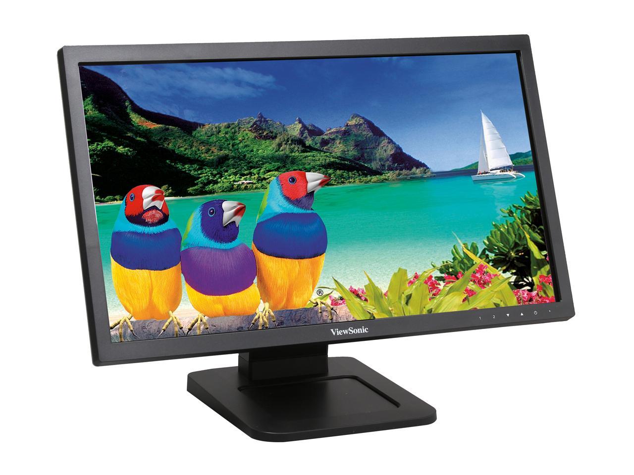 ViewSonic TD2220 22" Full HD 1920 x 1080 VGA DVI-D Built-in Speakers Backlit LED Optical Touchscreen Monitor
