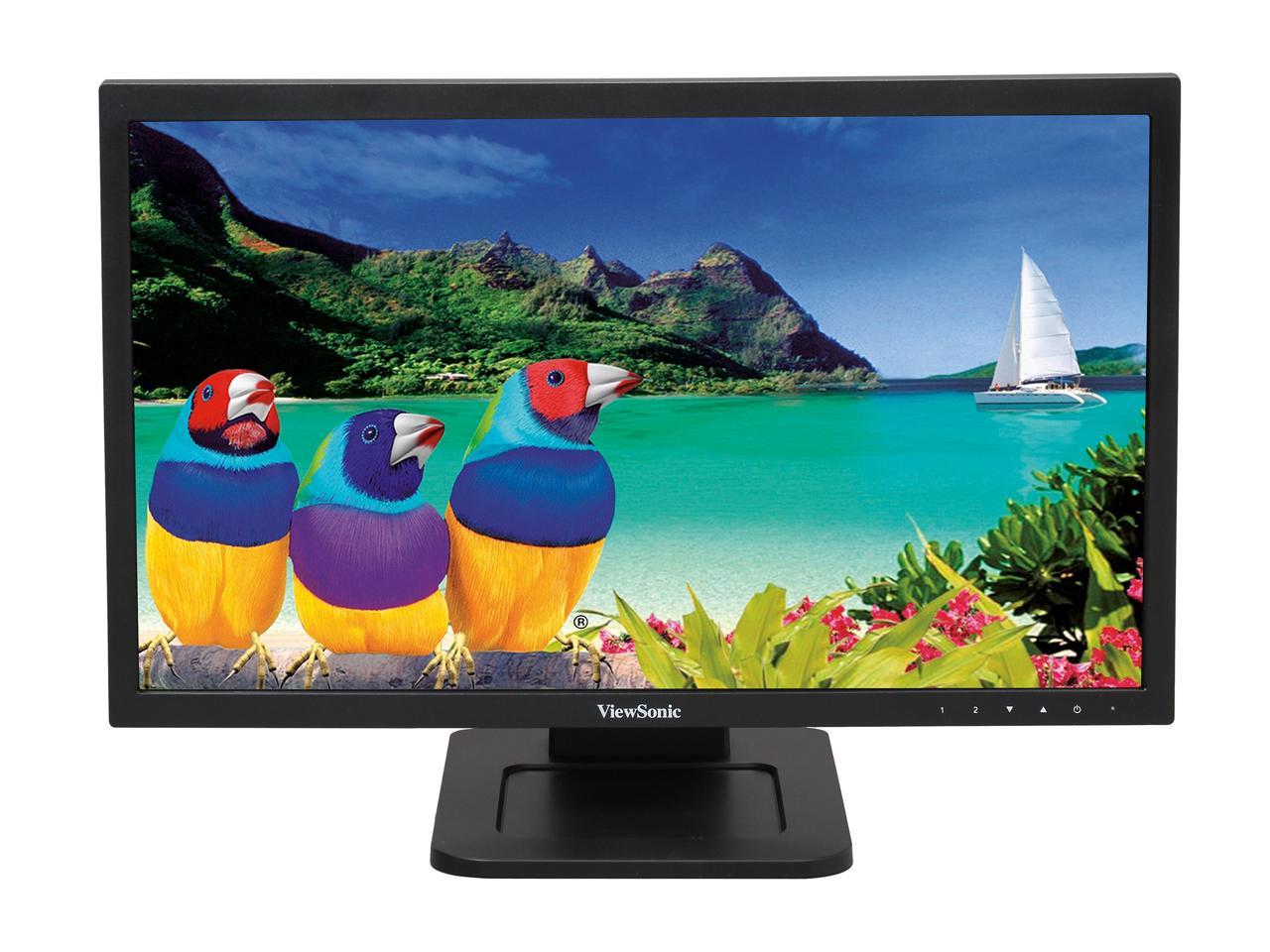 ViewSonic TD2220 22" Full HD 1920 x 1080 VGA DVI-D Built-in Speakers Backlit LED Optical Touchscreen Monitor