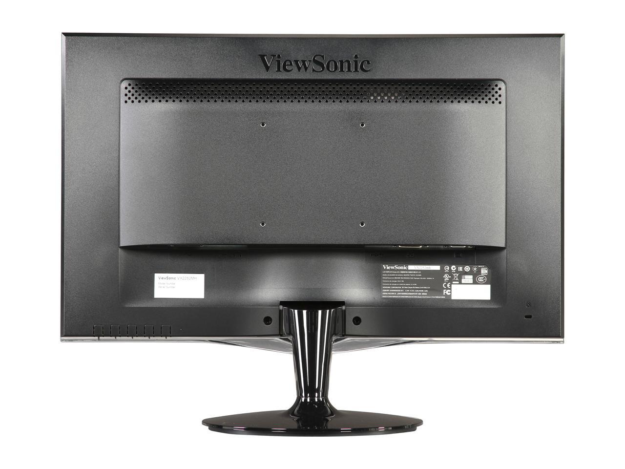 ViewSonic VX2252MH 22" Full HD 1920 x 1080 HDMI VGA DVI-D Built-in Speakers Anti-Glare Backlit LED Gaming Monitor