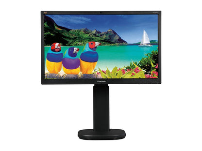 ViewSonic VG2437SMC 24" (Actual szie 23.6") Full HD 1920 x 1080 7ms VGA DVI DisplayPort USB 2.0 Hub Built-in Speakers Built-in Microphone and Webcam Anti-Glare Backlit LED LCD Monitor
