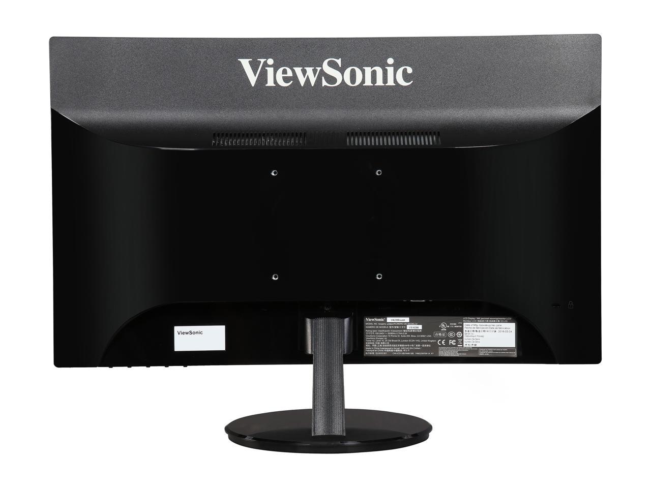 ViewSonic VA2359-smh 23" Full HD 1920 x 1080 7ms (GTG W/OD) HDMI VGA Built-in Speakers SuperClear Anti-Glare Backlit LED IPS Monitor