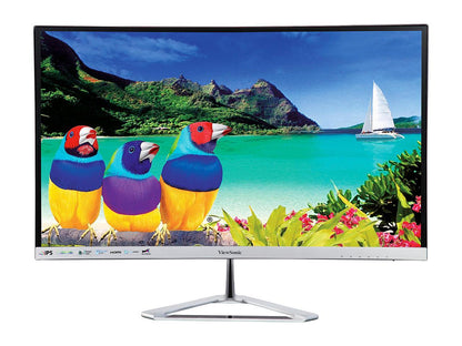 ViewSonic VX2776-smhd 27" Full HD 1920 x 1080 7ms (GTG W/OD) HDMI VGA DisplayPort Built-in Speakers Anti-Glare Backlit LED IPS Monitor