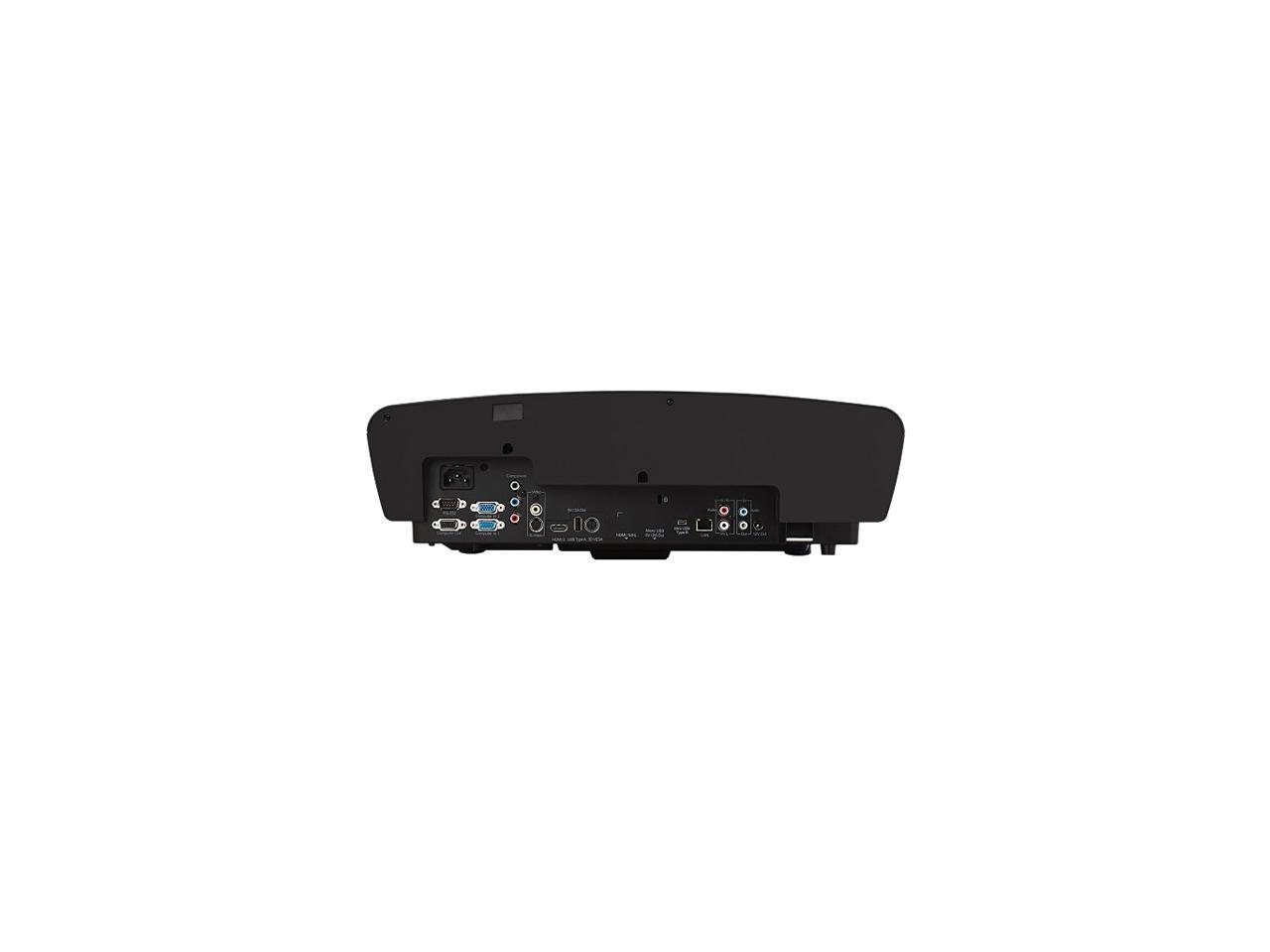 ViewSonic LS830 Black Laser 1080P DLP Projector, 1920 x 1080, 4500 ANSI Lumens, 16:9, 100000:1, HDMI, VGA, USB, Built-in Speaker