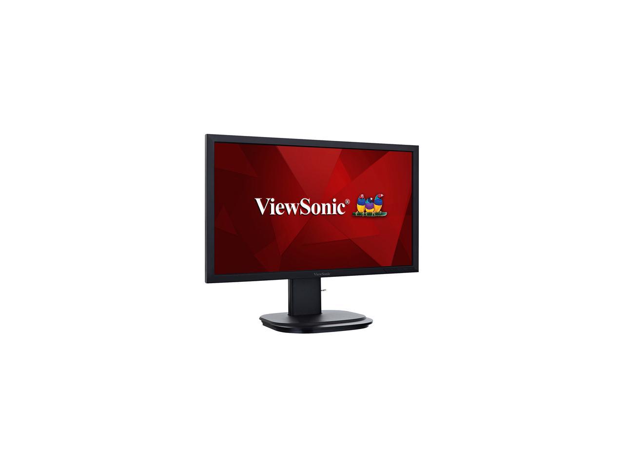 ViewSonic VG2449 24" Monitor, 1920 x 1080, 20M:1 Contract Ratio, 250cd/m2, VESA Compatible 100 x 100 mm, 178/178 Viewing Angles, DisplayPort, HDMI&VGA, Build-in Speaker