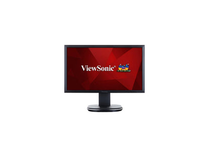 ViewSonic VG2449 24" Monitor, 1920 x 1080, 20M:1 Contract Ratio, 250cd/m2, VESA Compatible 100 x 100 mm, 178/178 Viewing Angles, DisplayPort, HDMI&VGA, Build-in Speaker