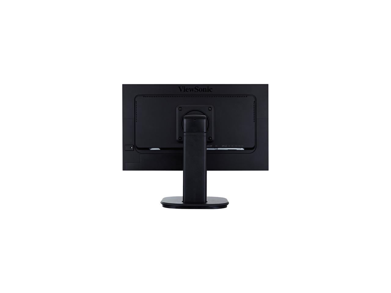 ViewSonic VG2449 24" Monitor, 1920 x 1080, 20M:1 Contract Ratio, 250cd/m2, VESA Compatible 100 x 100 mm, 178/178 Viewing Angles, DisplayPort, HDMI&VGA, Build-in Speaker