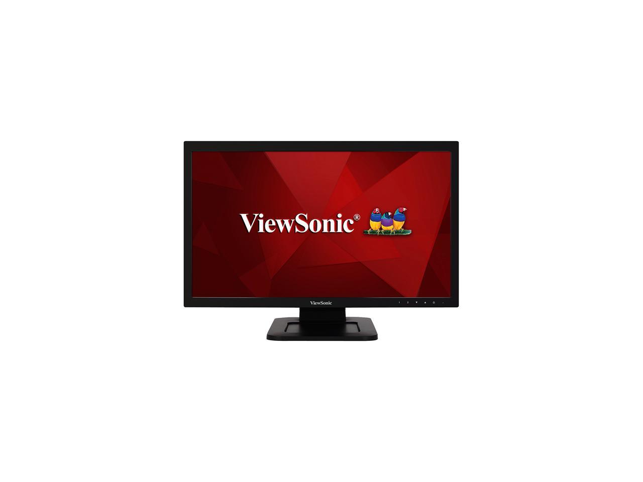 ViewSonic TD2210 22" TN Touch Monitor, 1920 x 1080, 20M:1 Contract Ratio, 350cd/m2, VESA Compatible 100 x 100 mm, 170/160 Viewing Angles, DisplayPort, HDMI&VGA, Build-in Speaker