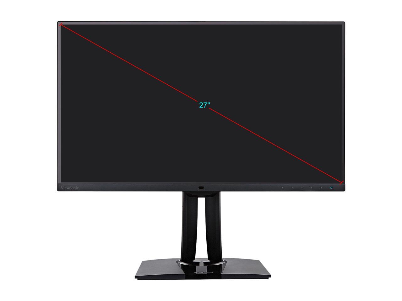 ViewSonic VP2771 27" WQHD 2560 x 1440 2K 7ms (GTG W/OD) Mini-DisplayPort HDMI DisplayPort USB Type-C USB 3.1 Hub SuperClear Anti-Glare Backlit LED IPS Monitor