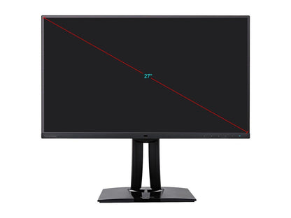 ViewSonic VP2771 27" WQHD 2560 x 1440 2K 7ms (GTG W/OD) Mini-DisplayPort HDMI DisplayPort USB Type-C USB 3.1 Hub SuperClear Anti-Glare Backlit LED IPS Monitor