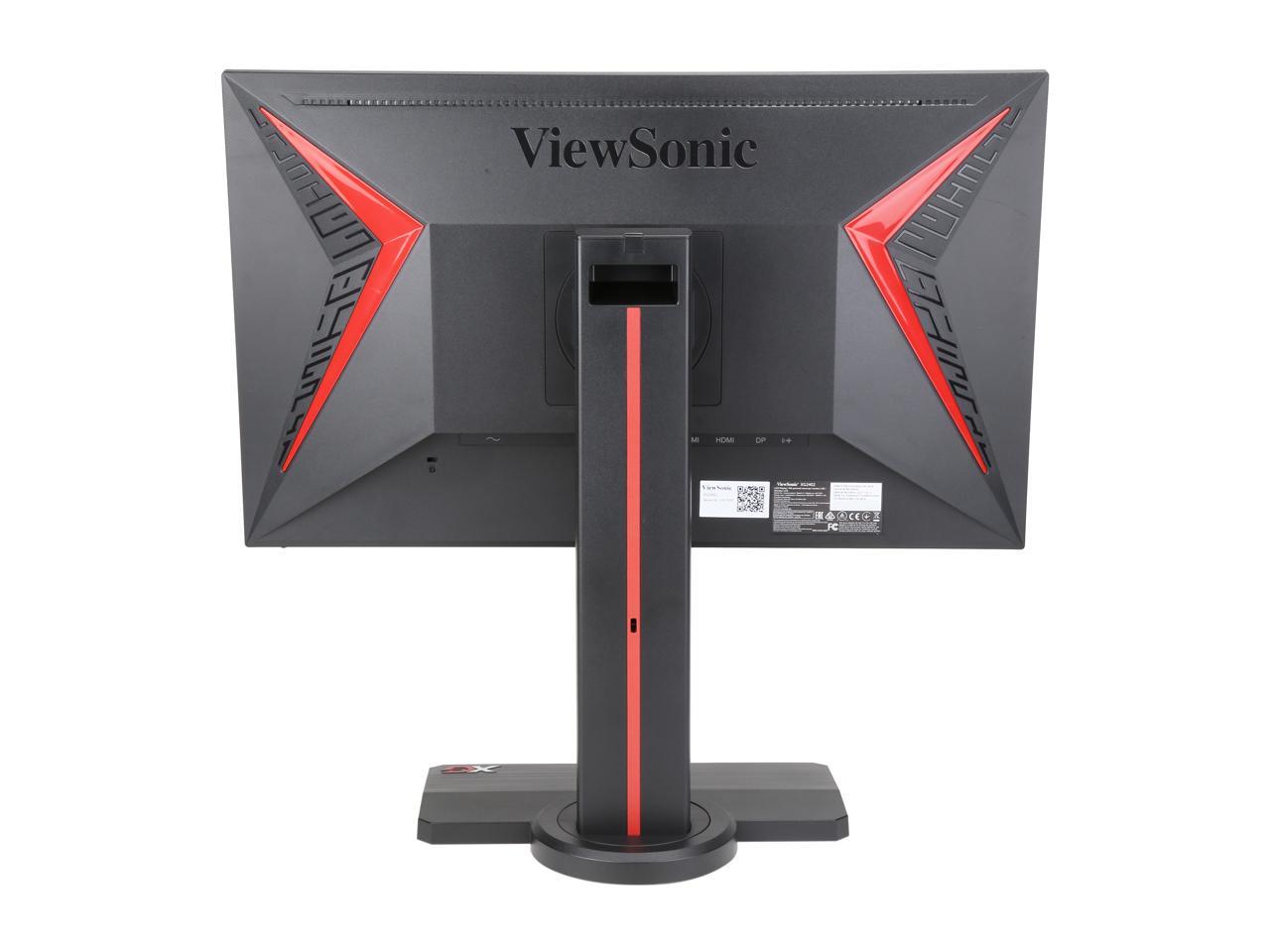 ViewSonic XG2402 24" 1920 x 1080 Full HD 144Hz 1ms 2x HDMI DisplayPort AMD FreeSync Built-in Speakers Anti-Glare LED Backlit Gaming Monitor