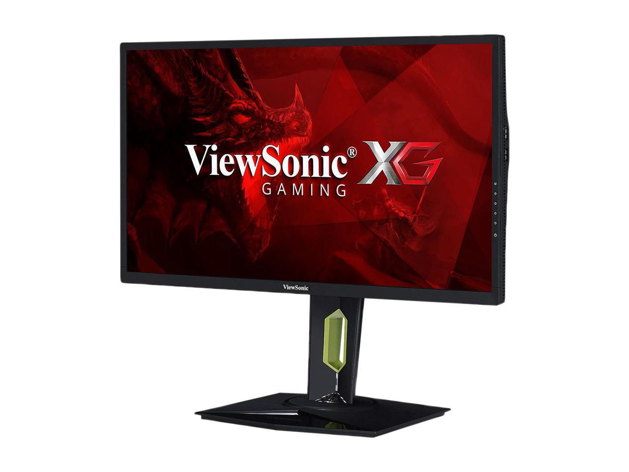 ViewSonic XG2560 25" (Actual size 24.5") Full HD 1920 x 1080 240Hz 1ms HDMI DisplayPort USB 3.0 Hub Built-in Speakers NVIDIA G-Sync Technology Anti-Glare Backlit LED Esports Gaming Monitor