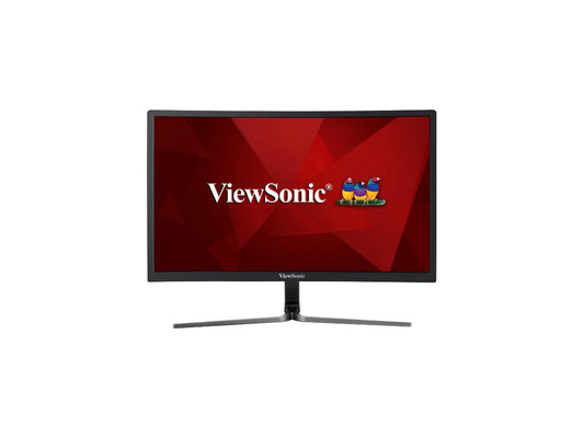 ViewSonic VX2458-C-MHD 24" (23.6" Actual size) Full HD 1920 x 1080 1ms 144Hz DVI HDMI DisplayPort AMD FreeSync Built-in Speakers Backlit LED Curved Gaming Monitor