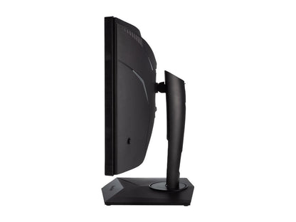 ViewSonic ELITE XG350R-C 35'' Curved 3440 x 1440 (2K) 1440p 100Hz RGB Gaming Monitor with FreeSync HDR10 Eye Care Advanced Ergonomics for Esports