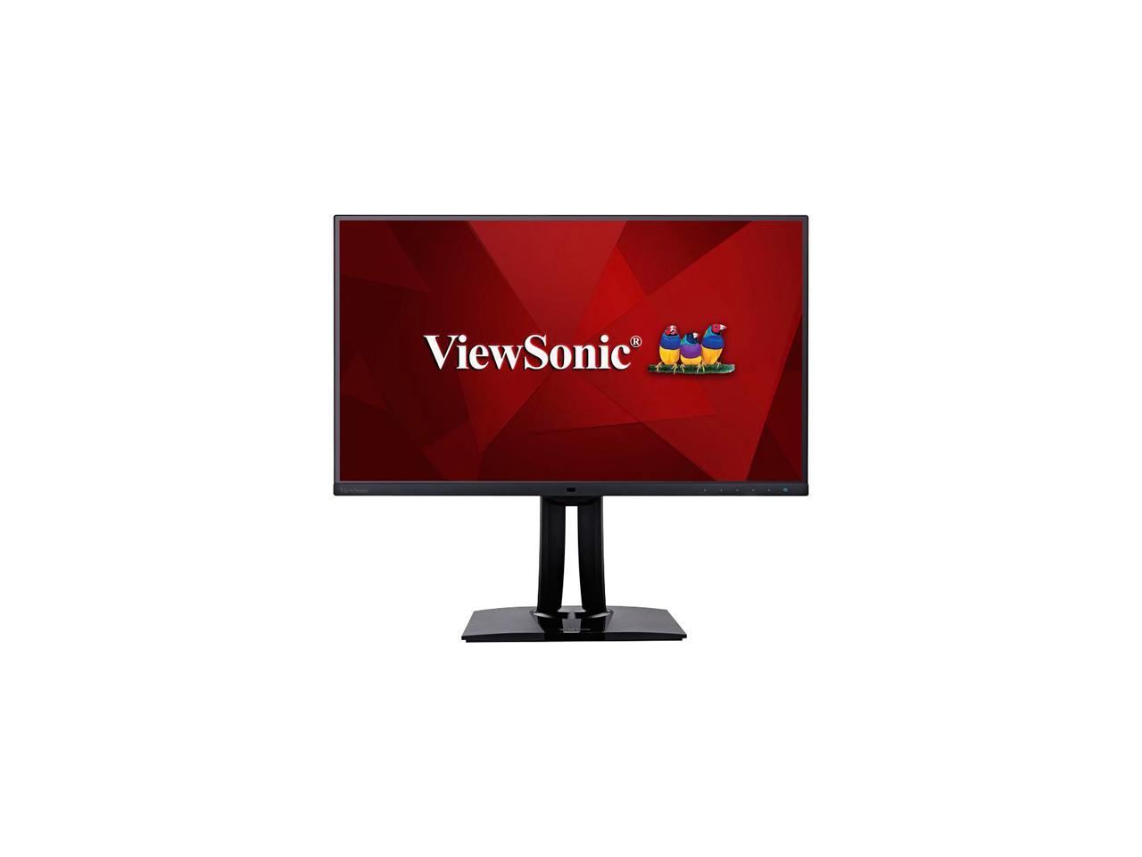 ViewSonic VP2785-2K 27" QHD 2560 x 1440 2K 5ms 60Hz HDMI DisplayPort USB 3.1 Type-C Adobe RGB USB 3.1 Hub Flicker-Free Blue Light Filter Backlit LED IPS Professional Monitor