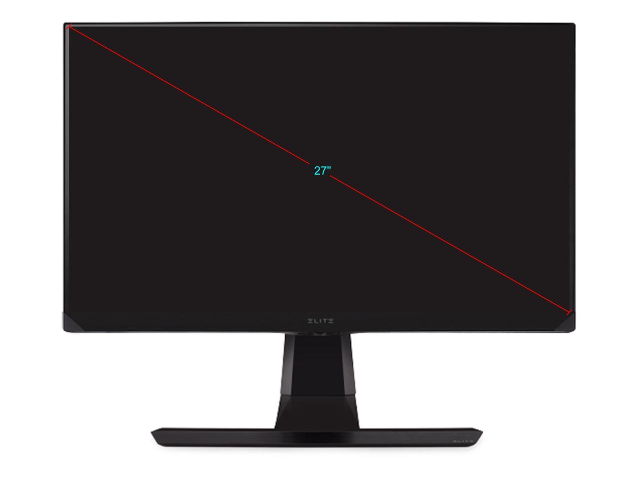 ViewSonic ELITE XG270 27" Full HD 1920 x 1080 1ms (GTG W/OD) 240Hz 2xHDMI DisplayPort USB 3.1 Hub NVIDIA G-Sync Built-in Speakers Anti-Glare Backlit LED IPS Gaming Monitor