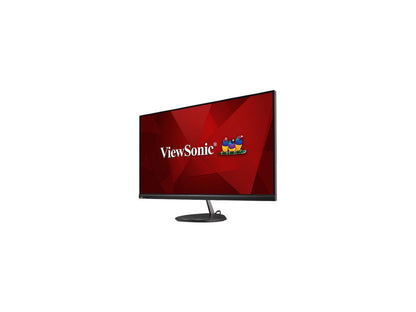 ViewSonic VX2785-2K-MHDU 27" Quad HD 2560 x 1440 (2K) 5ms HDMI DisplayPort USB 3.2 Type-C AMD FreeSync Built-in Speakers Anti-Glare Frameless Backlit LED IPS Monitor