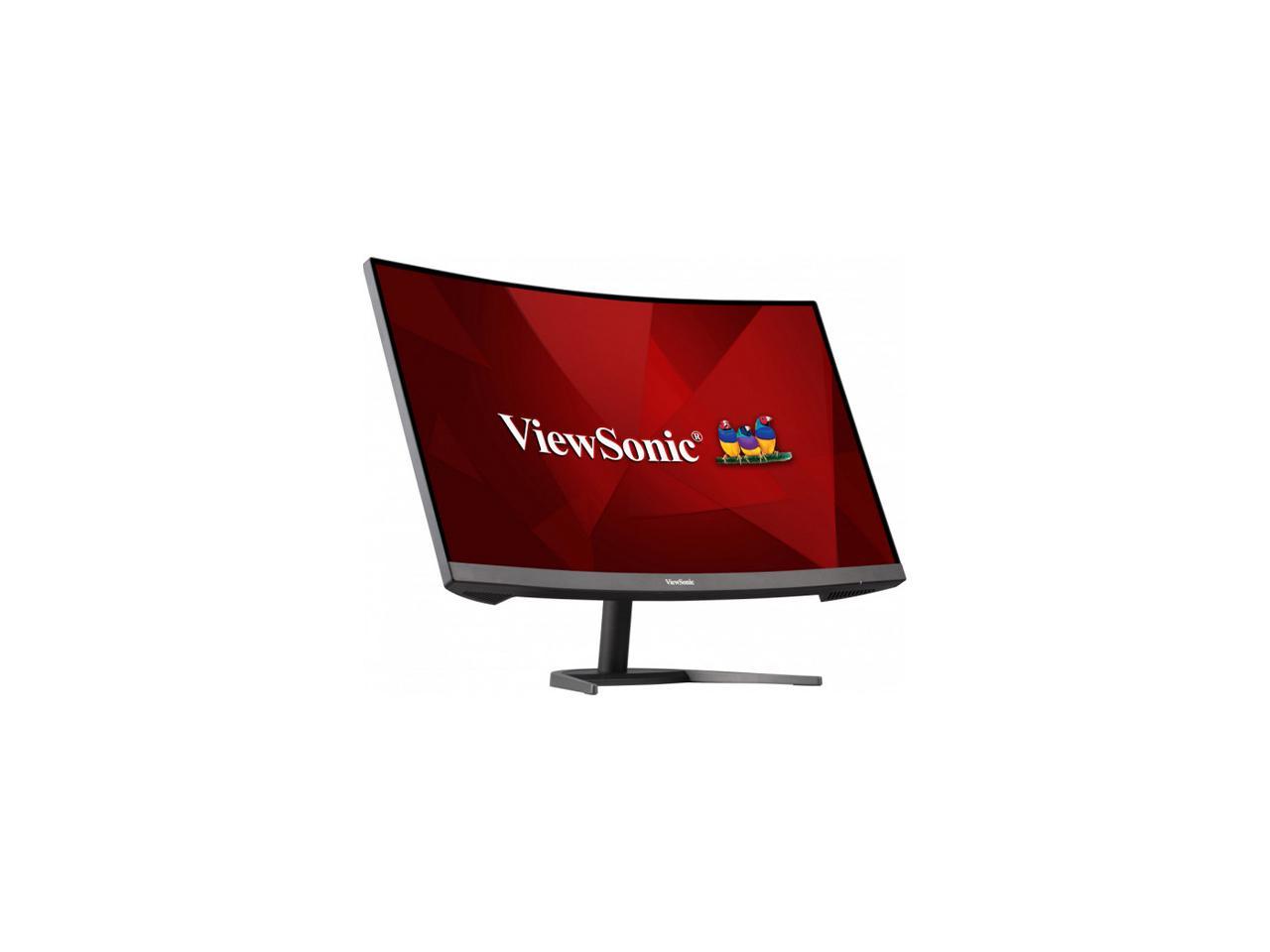ViewSonic VX2768-2KPC-MHD 27" 1440p Curved 144Hz 1ms(MPRT) Gaming Monitor with FreeSync Premium Eye Care 2x HDMI and DisplayPort