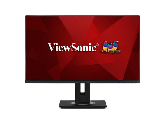 ViewSonic VG2756-4K 27" IPS 4K Docking Monitor with Integrated USB 3.2 Type-C RJ45 HDMI DisplayPort and 40 Degree Tilt Ergonomics for Home and Office