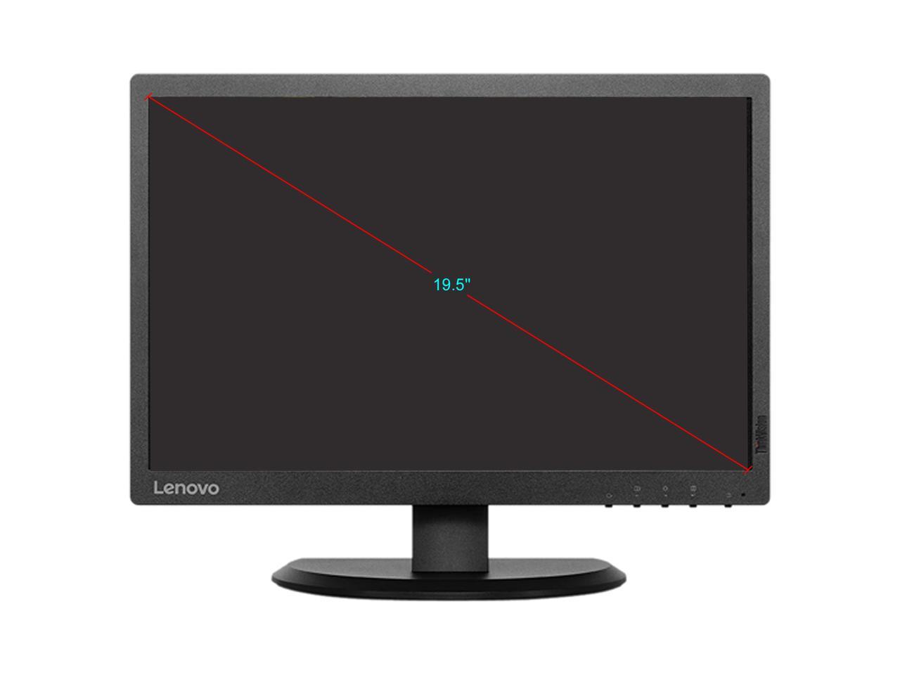 Lenovo ThinkVision E2054 19.5" VGA 7ms 1440x900 LED Backlit LCd Monitor