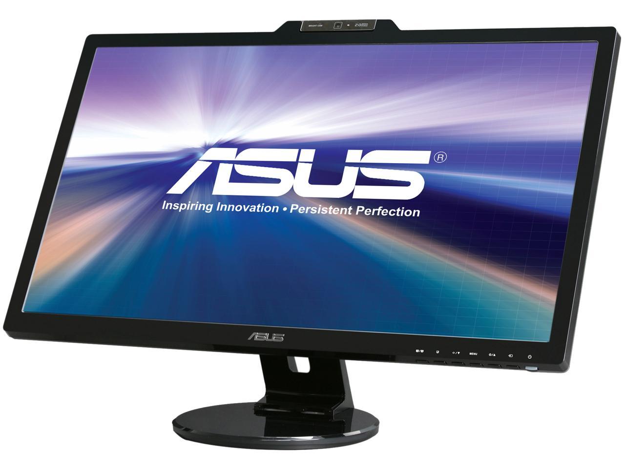 Asus VK278Q Black 27" 1920x1080 Full HD HDMI LED BackLight LCD Monitor w/Webcam 300 cd/m2 10,000,000 :1 (ASCR)