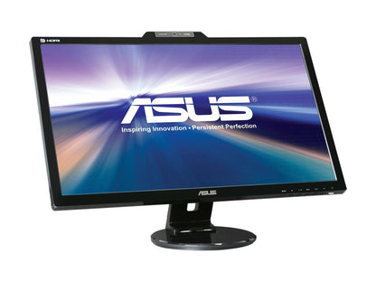 Asus VK278Q Black 27" 1920x1080 Full HD HDMI LED BackLight LCD Monitor w/Webcam 300 cd/m2 10,000,000 :1 (ASCR)