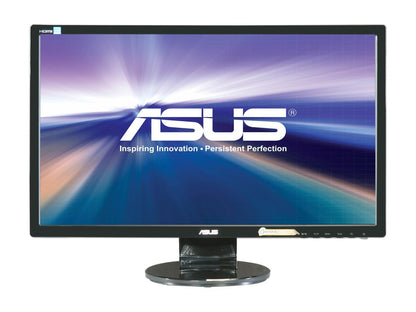 ASUS VE248H 24" Full HD 1920 x 1080 2ms (GTG) D-Sub, DVI, HDMI Built-in Speakers Asus Eye Care with Ultra Low-Blue Light & Flicker-Free LED Backlight Monitor