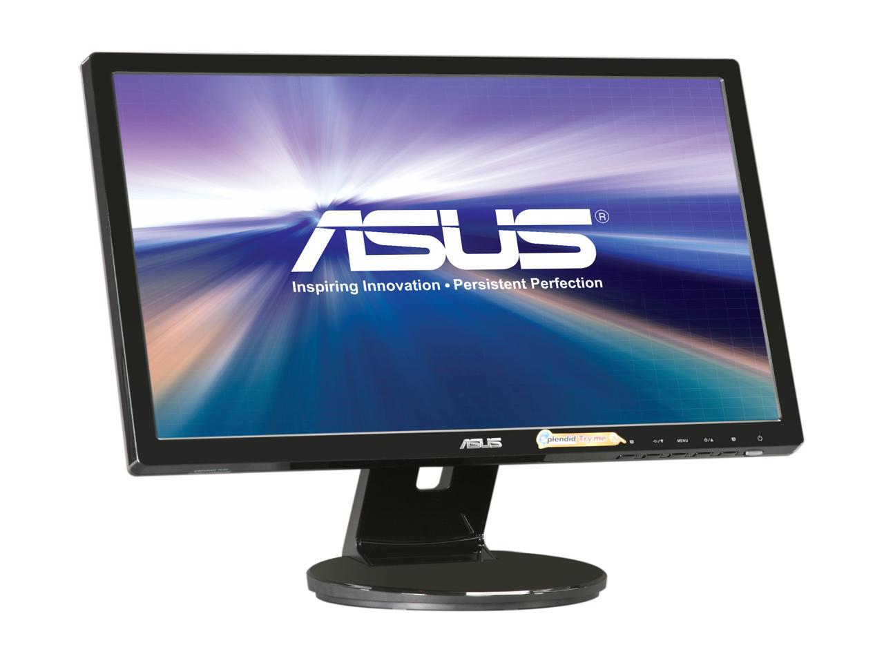 ASUS VE Series VE208T 20" HD+ 1600 x 900 D-Sub, DVI-D Built-in Speakers LCD Monitor