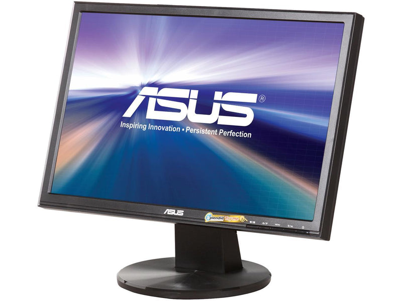 ASUS VW Series VW199T-P Black 19.1" 1440 x 900 5ms Widescreen LED Backlight LCD Monitor, 250 cd/m2, ASCR 10,000,000:1, Built-in Speakers