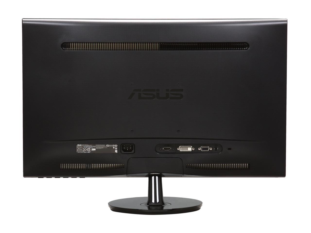 ASUS VS248H-P 24" 1920 x 1080 Full HD 2ms VGA DVI HDMI Asus Eye Care with Ultra Low-Blue Light & Flicker-Free LED Backlit LCD Monitor