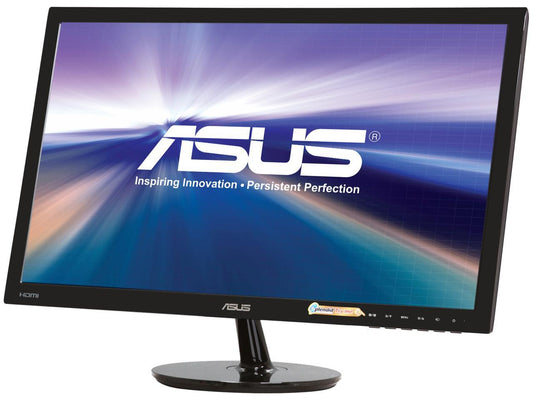 ASUS VS248H-P 24" 1920 x 1080 Full HD 2ms VGA DVI HDMI Asus Eye Care with Ultra Low-Blue Light & Flicker-Free LED Backlit LCD Monitor