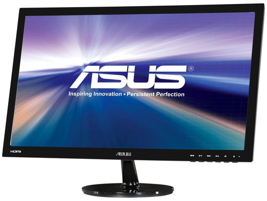 ASUS VS Series VS247H-P 24" (Actual size 23.6") Full HD 1920 x 1080 60Hz 2ms HDMI VGA DVI-D SPLENDID Modes Widescreen LED Backlight LCD Monitor