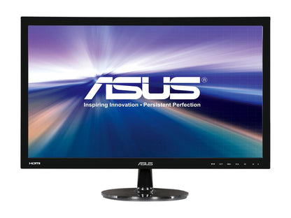 ASUS VS Series VS247H-P 24" (Actual size 23.6") Full HD 1920 x 1080 60Hz 2ms HDMI VGA DVI-D SPLENDID Modes Widescreen LED Backlight LCD Monitor