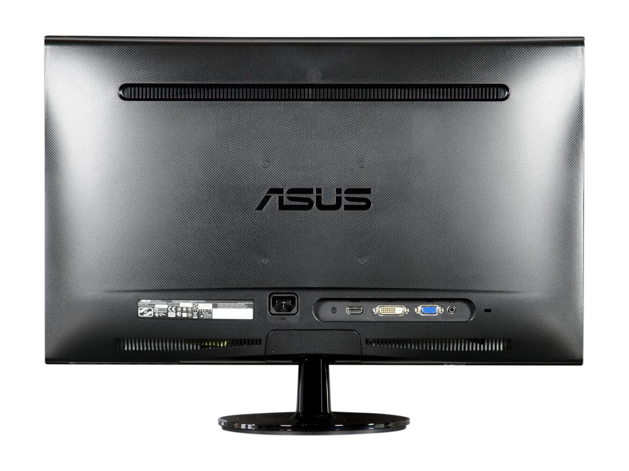 ASUS VS Series VS247H-P 24" (Actual size 23.6") Full HD 1920 x 1080 60Hz 2ms HDMI VGA DVI-D SPLENDID Modes Widescreen LED Backlight LCD Monitor