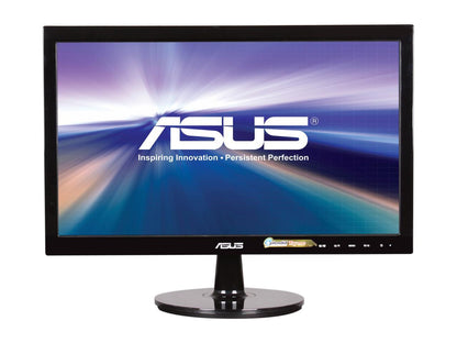 ASUS VS Series VS197D-P Black 18.5" 5ms LED Backlight Widescreen LCD Monitor 250 cd/m2 ASCR 50000000:1