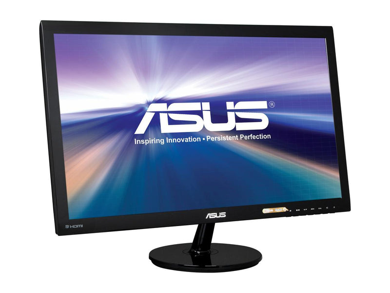 ASUS VS278Q-P Black 27" 1ms (GTG) Widescreen LCD/LED Monitor, 300 cd/m2 DCR 80,000,000:1, Dual Built-in Speakers, VESA Mountable, Extensive Connectivity, Dual HDMI/D-Sub/DisplayPort